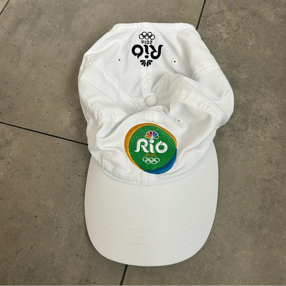 USA team apparel white rio 2016 Olympics hat unisex